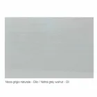 Tabelë anësore moderne me 3 dyer në arra natyrale, W 215 x D 50 cm, Flora Viadurini