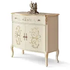 Kompleksi i dhomës së ndenjes me dru arre ose të bardhë dhe inkorde Prodhuar në Itali - Katerine Viadurini