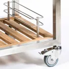 Kuzhina në natyrë në çelik dhe dru me Teppanyaki - Buoncalliope Viadurini