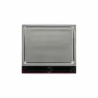 Kuzhina moderne e kopshtit në natyrë në rrota prej druri dhe çeliku - Buoncalliope Viadurini