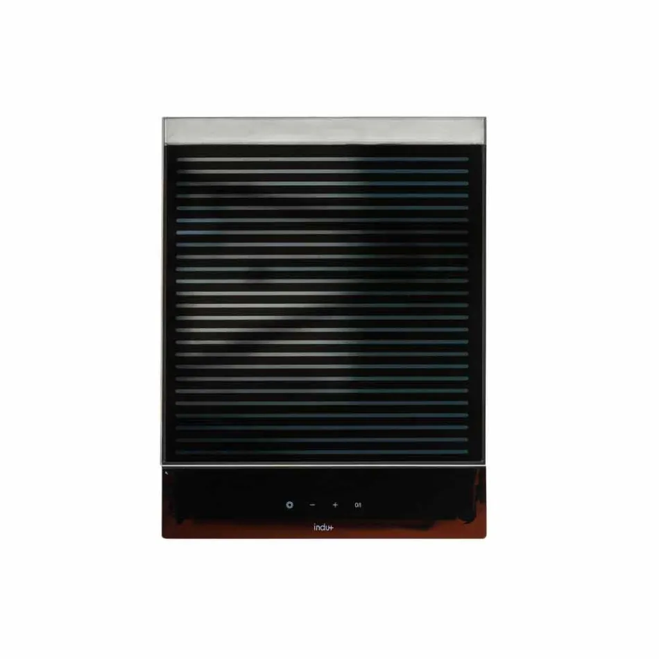 Kuzhina moderne në rrota për kopshtin e jashtëm në dru dhe çelik - Calliope Viadurini