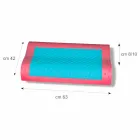 Jastëkë me dy valë në Memory Ginseng dhe Memory AirSense Made in Italy - Thames Viadurini