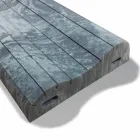 Jastëk me dy valë në kujtesën Xform 11 cm të larta Made in Italy - Kaçurrel Viadurini