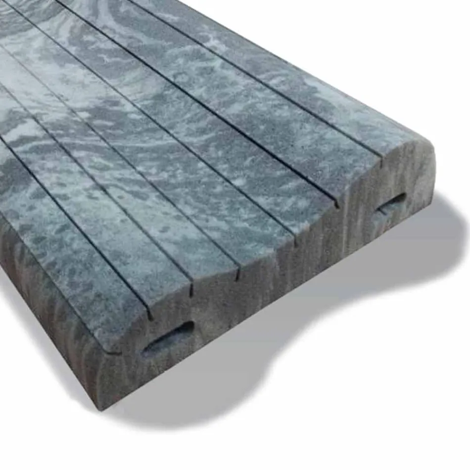 Jastëk me dy valë në kujtesën Xform 11 cm të larta Made in Italy - Kaçurrel Viadurini