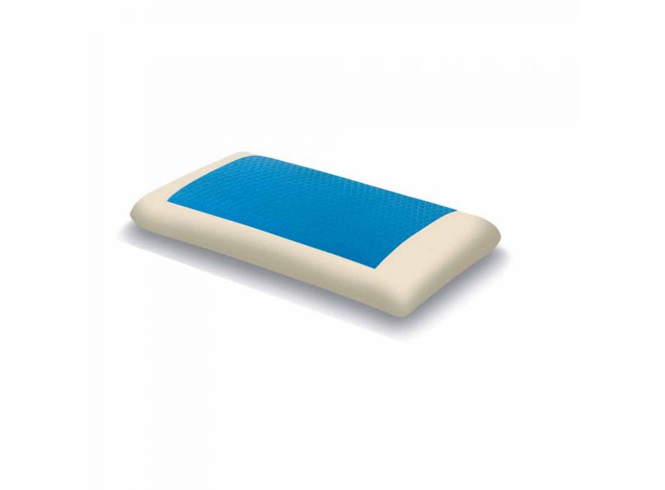 Memory ergonomik Hydrogel Cushion 13 cm i lartë Prodhuar në Itali - Pretty Viadurini