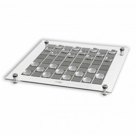 Lojë bordi Dama prodhuar në Itali Viadurini