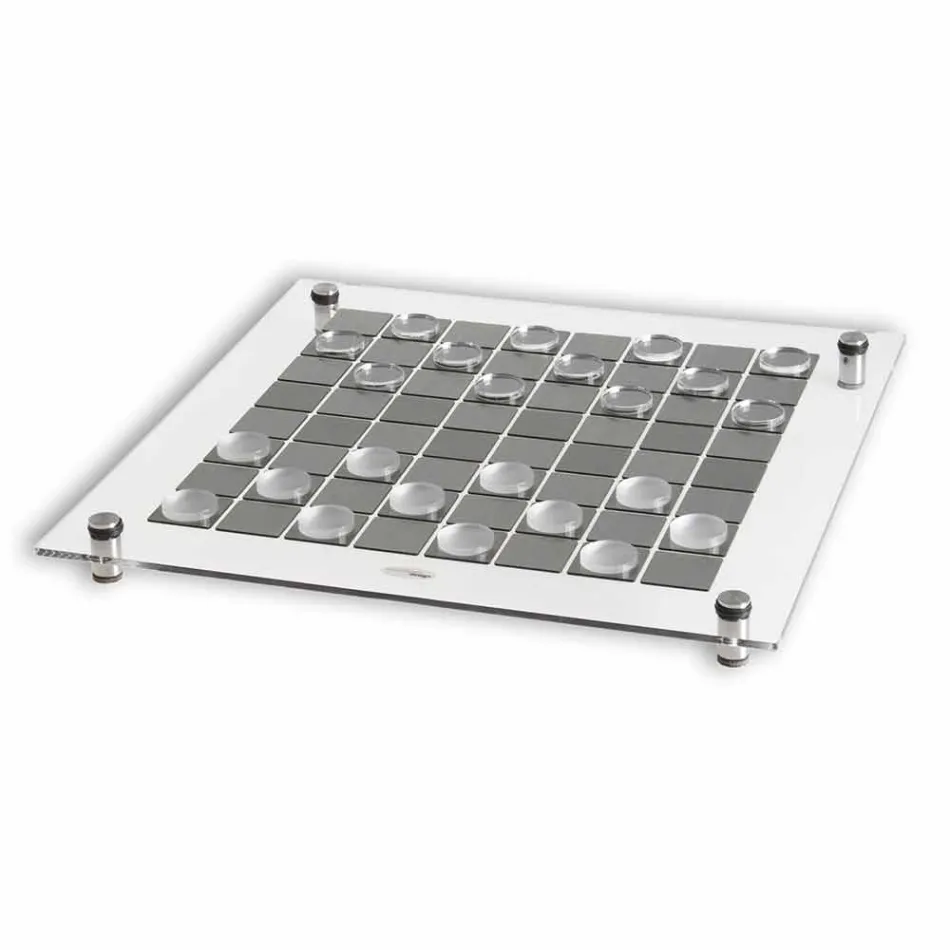 Lojë bordi Dama prodhuar në Itali Viadurini