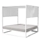 Krevat dite në natyrë me strukturë alumini të bardhë të shtrirë - Jurica Viadurini