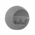 Kopsht luksoz me kopsht me dizajn rrumbullakët me parazol - Ulm Moon nga Vondom Viadurini