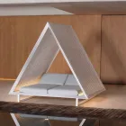 Kopsht luksoz me shtrat në alumin dhe pëlhurë - Frame Vineyard nga Vondom Viadurini