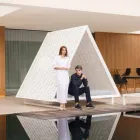 Kopsht luksoz me shtrat në alumin dhe pëlhurë - Frame Vineyard nga Vondom Viadurini