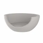 Shtrati i ditës për projektin rrethor luksoz në natyrë në polietileni - Ulm Moon nga Vondom Viadurini