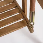 Sofje 2 kopsht lëkundësesh me dy vend në drurin e akacies me kanavacë të bardhë - Roxen Viadurini