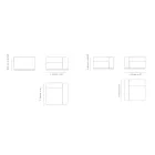 Divan Seksional në natyrë në Kompensatë Detare Prodhuar në Itali - Bahias Viadurini