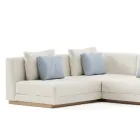 Divan Modular Kopshti në Pëlhurë Prodhuar në Itali - Rubik Viadurini