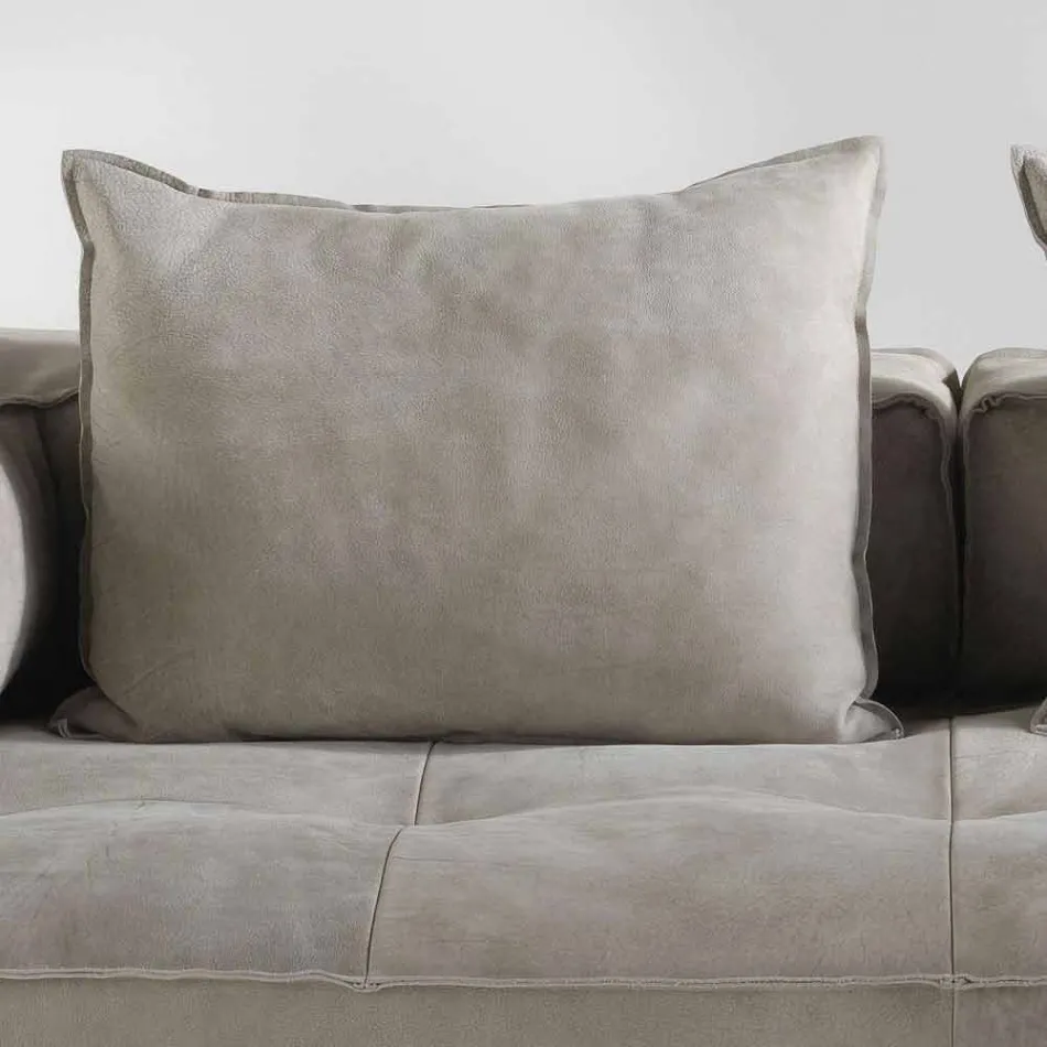 Kolltuk Cardo me dizajn bashkëkohor, tapiceri lëkure Viadurini