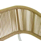 Divan me kolltuqe dhe tavoline kafeje ne ngjyre alumini te bardhe per Kopshtin - Tenda Viadurini