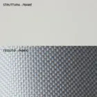 Divan i jashtëm 2 vendësh në çelik të galvanizuar Prodhuar në Itali - Selvaggia Viadurini