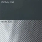 Divan i jashtëm 2 vendësh në çelik të galvanizuar Prodhuar në Itali - Selvaggia Viadurini