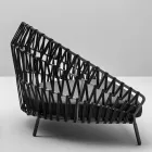 Divan në natyrë me jastëkë të përfshirë Made in Italy - Emmacross nga Varaschin Viadurini