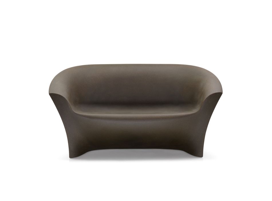 Dizajn i divanit të jashtëm me polietileni me ngjyrë Prodhuar në Itali - Conda Viadurini