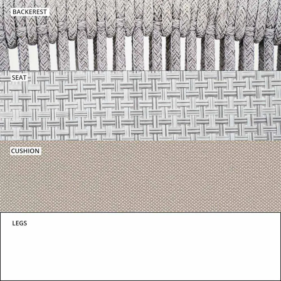 Pëlhurë e shtruar me dy palë në natyrë Stackable - Smart nga Varaschin Viadurini