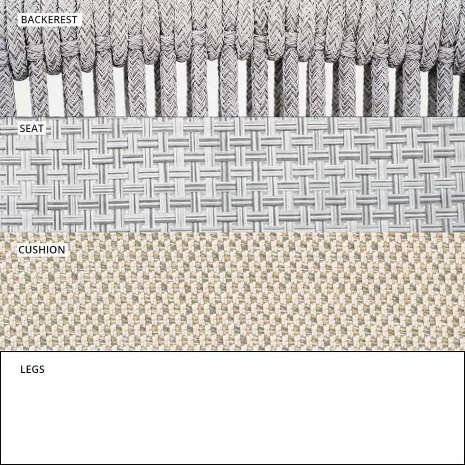 Pëlhurë e shtruar me dy palë në natyrë Stackable - Smart nga Varaschin Viadurini