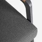 Divan i Jashtëm në Pëlhurë me Strukturë Alumini, Homemotion - Cara Viadurini