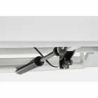 Divan në natyrë në pëlhurë dhe alumin me mbështetëse të mbështetur - Nathy Viadurini