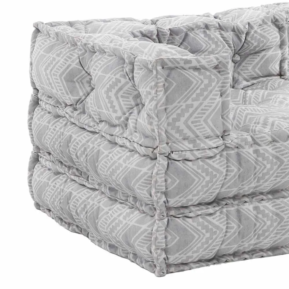 Sofa kopshtesh dy vendesh etnike në pëlhurë kundërshtuese të ujit - Shamo Viadurini