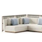 Divan Modular Kopshti Prodhuar në Itali - Rubik Viadurini