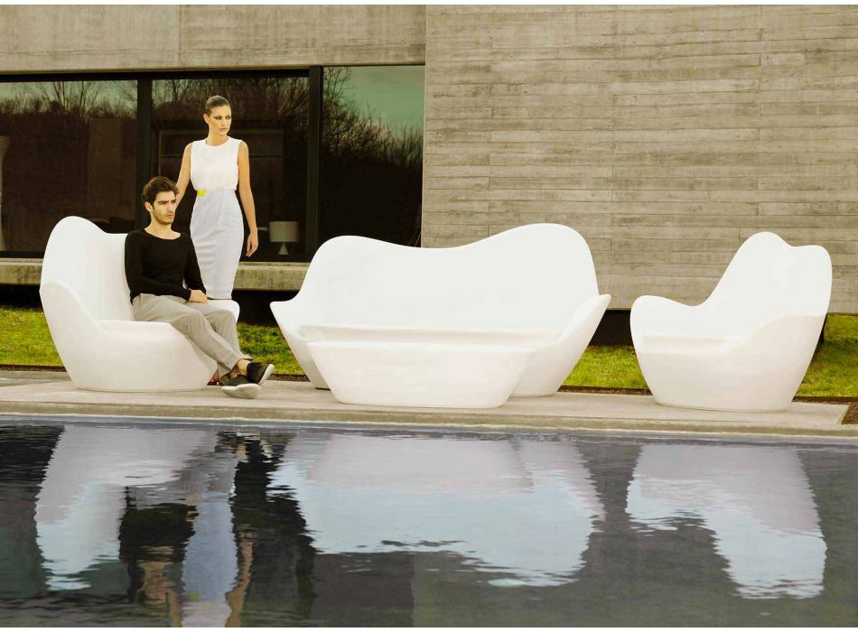 Dizajn modern kopsht polietileni me dizajn modern Sabinas nga Vondom Viadurini