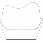 Dizajn modern kopsht polietileni me dizajn modern Sabinas nga Vondom Viadurini