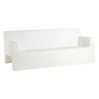 Divan kopshti Jut by Vondom, në rrëshirë polietileni, dizajn Viadurini