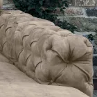 Divan shtëpie me mbështetëse koke të mbështetur, Prodhuar në Itali - i lëshuar Viadurini