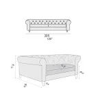 Divan Indoor I disponueshëm në Përmasa të ndryshme Made in Italy - Vivace Viadurini