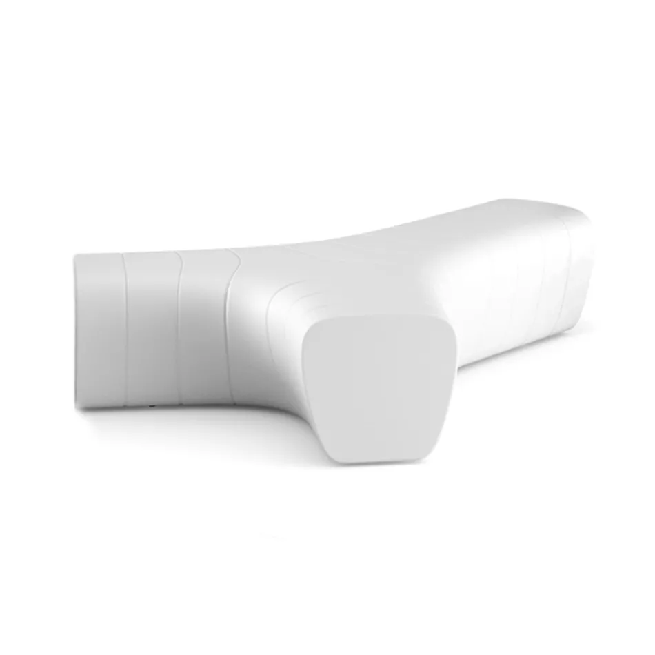 Divan zyre ne polietileni me ngjyre mat Prodhuar ne Itali - Galatea Viadurini