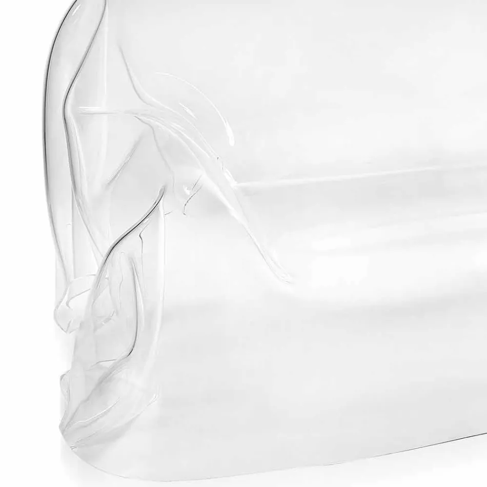 Divane bashkëkohore e projektimit Jolly Plexiglass, e bërë në Itali Viadurini