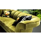 Dizajn 3 divan me tapiceri divan Grilli Shell punuar me dorë në Itali Viadurini