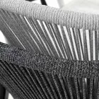 Dy vendesh kopshtesh që grumbullojnë alumin dhe pëlhurë divanesh - Smart By Varaschin Viadurini