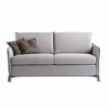 Dizajn modern divan dy vendesh L 145 cm pëlhurë eko-lëkure / Erica