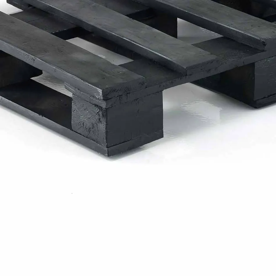 Sofa etnike me dy vendesh të mbushur në pëlhurë lara-lara dhe druri - fibër Viadurini