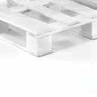 Sofa etnike me dy vendesh të mbushur në pëlhurë lara-lara dhe druri - fibër Viadurini