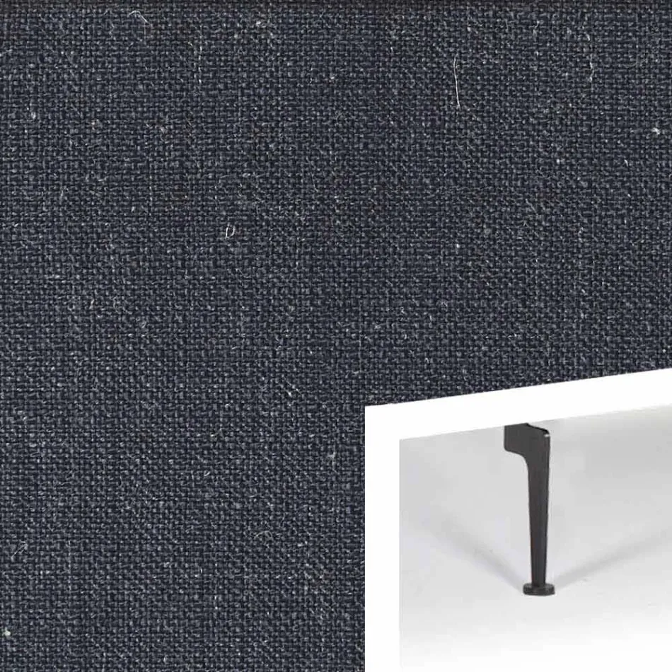 Krevati i divanit modern të projektimit Zeal nga Innovation në pëlhurë të mbushur Viadurini