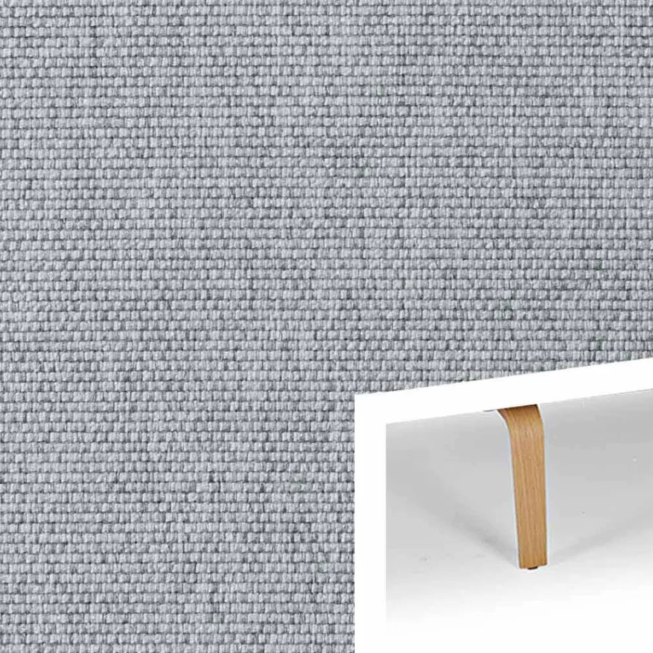 Krevati i divanit modern të projektimit Zeal nga Innovation në pëlhurë të mbushur Viadurini