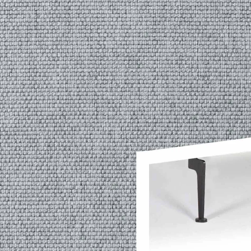 Krevati i divanit modern të projektimit Zeal nga Innovation në pëlhurë të mbushur Viadurini