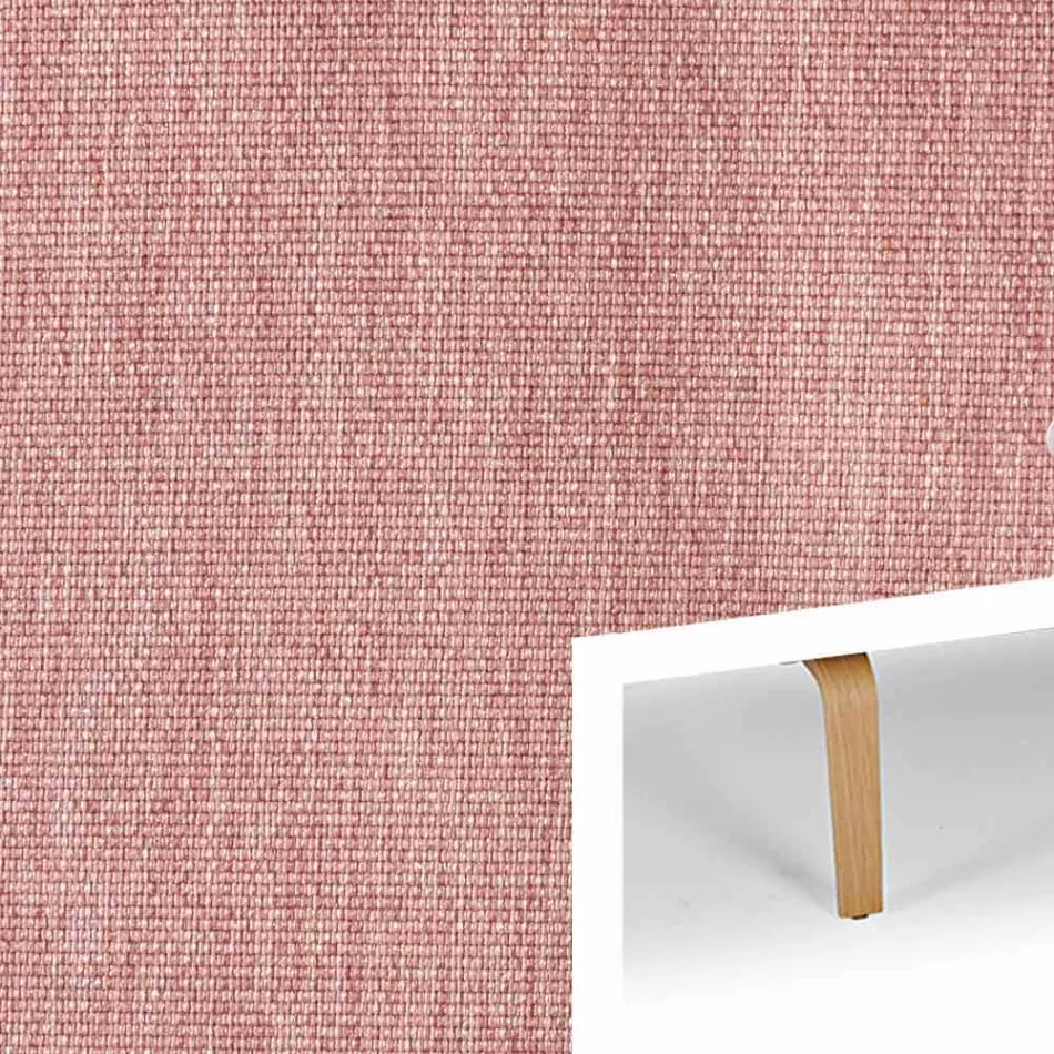 Krevati i divanit modern të projektimit Zeal nga Innovation në pëlhurë të mbushur Viadurini