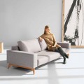 Dizajn modern skandinav shtrati divan gri Idun nga Innovation
