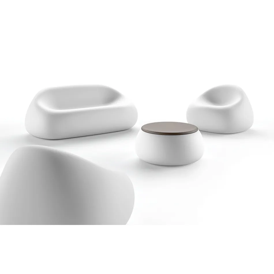 Divan modern në natyrë nga polietileni i dizajnit të prodhuar në Itali - Ervin Viadurini