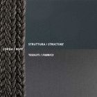 Divan i jashtëm i përmasave të ndryshme çeliku dhe litar me jastëkë Prodhuar në Itali - Helga Viadurini